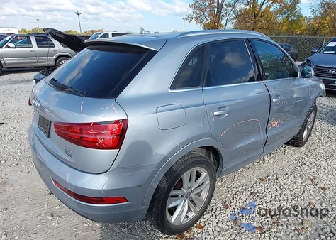2016 Audi Q3 2.0T Premium Plus из США, поврежденный, VIN WA1EFCFS2GR014304